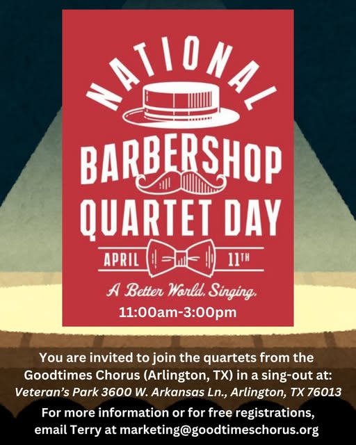 National Barbershop Quartet day Celebration National Barbershop Quartet day Celebration